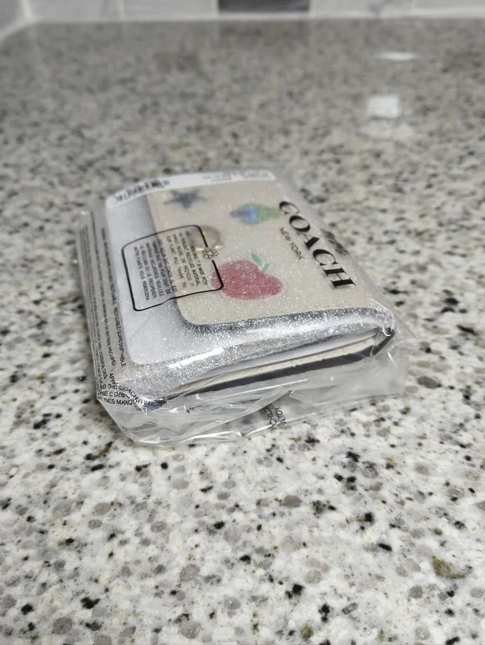 Coach Mila Small Flap Wallet With Sticker Print - Picture 5 of 9